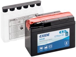 Аккумулятор Exide Bike AGM 2,3 Ah 12 V 35 A (-+, R)