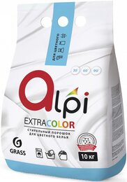 Стиральный порошок для цветного белья Grass Alpi, 10 кг