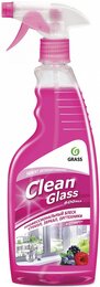 Очиститель стекол бытовой Лесные ягоды Grass Clean Glass, 600 мл