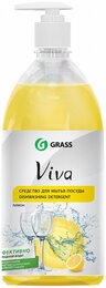 Средство для ручного мытья посуды с дозатором Grass Viva, 1 л