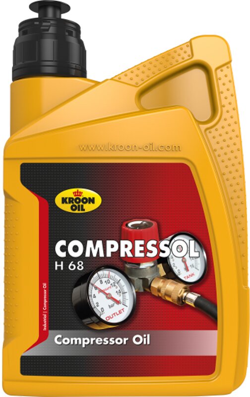 Компрессорное масло Kroon Oil Compressol H 68, 1 л - Фото 1