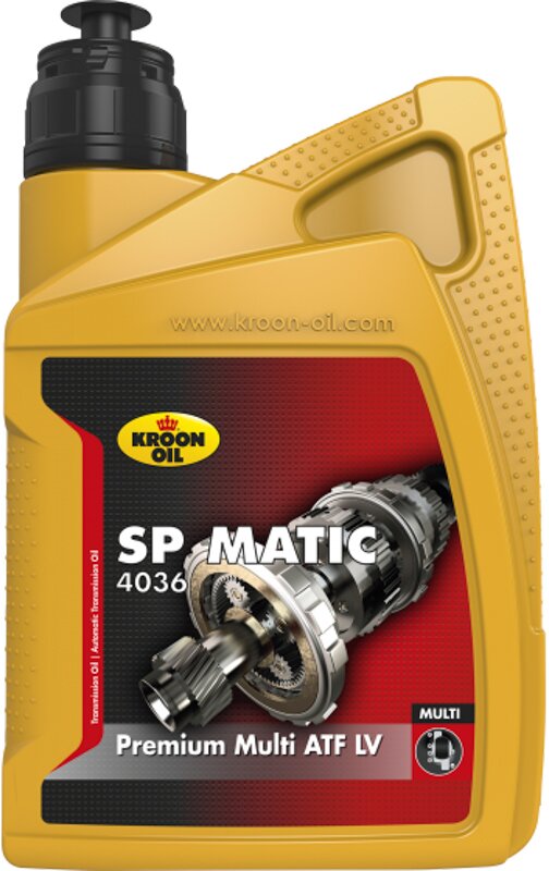 Жидкость для АКПП Kroon Oil SP Matic 4036 (JWS 3324, Mercon LV, Honda DW-1), 1 л - Фото 1 Жидкость для АКПП Kroon Oil SP Matic 4036 (JWS 3324, Mercon LV, Honda DW-1), 1 л - Фото 1