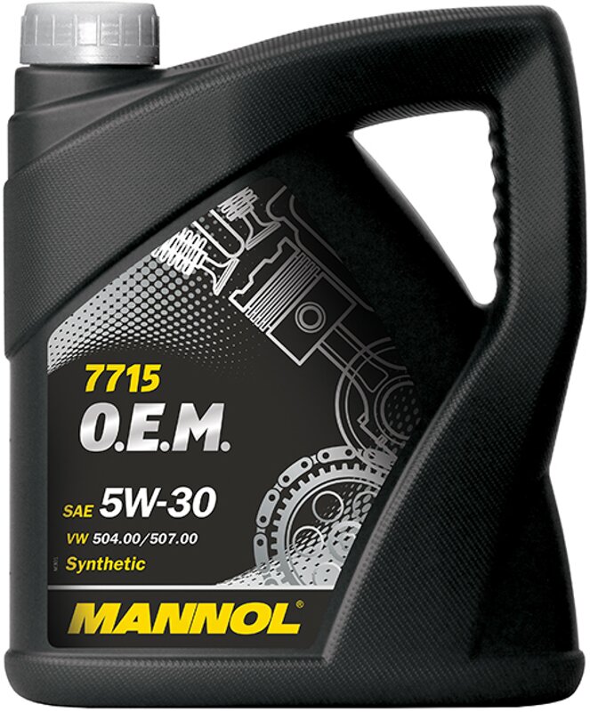Моторное масло Mannol O.E.M. 5W-30 (VW 502.00/503.00/505.00/506.00/506.01), 5 л - Фото 1