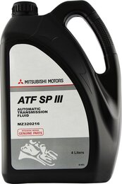 Жидкость для АКПП Mitsubishi DiaQueen ATF SP-III (Европа), 4 л