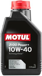 Моторное масло Motul 2100 Power+ SAE 10W-40, 1 л