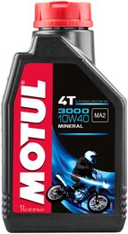 Моторное масло Motul 3000 4T SAE 10W40, 1 л
