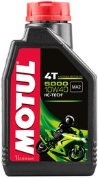 Моторное масло Motul 5000 4T SAE 10W40, 1 л