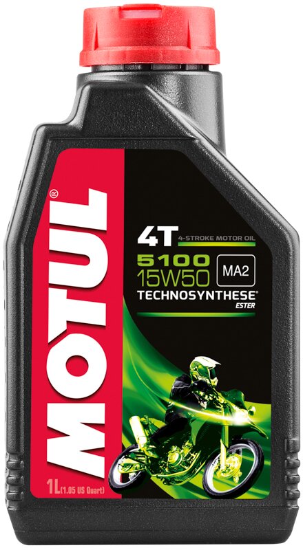 Моторное масло Motul 5100 4T SAE 15W50, 1 л - Фото 1 Моторное масло Motul 5100 4T SAE 15W50, 1 л - Фото 1