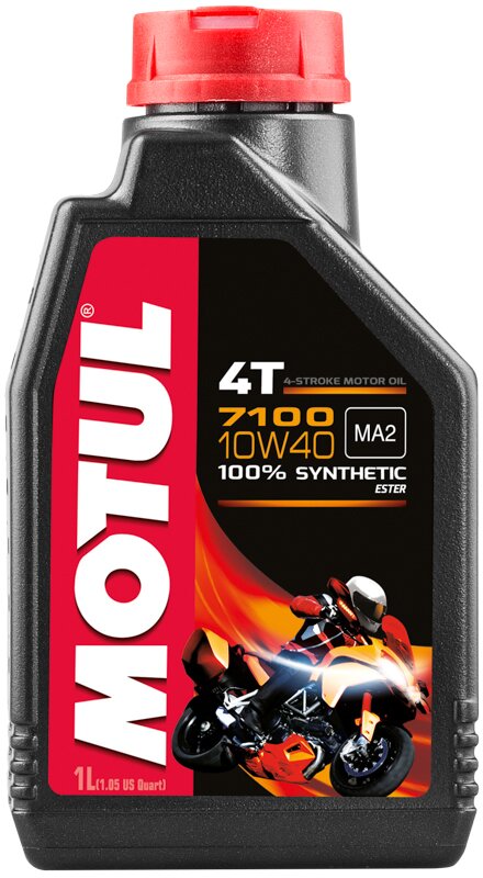Моторное масло Motul 7100 4T SAE 10W40, 1 л - Фото 1 Моторное масло Motul 7100 4T SAE 10W40, 1 л - Фото 1