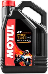 Моторное масло Motul 7100 4T SAE 10W40, 4 л