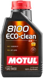 Моторное масло Motul 8100 ECO-clean SAE 5W-30, 1 л