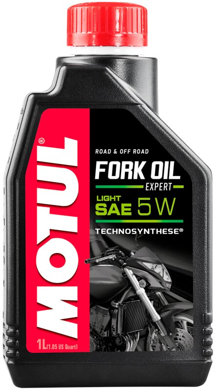 Масло для амортизаторов Motul Fork Oil Expert Light SAE 5W, 1 л - Фото 1 Масло для амортизаторов Motul Fork Oil Expert Light SAE 5W, 1 л - Фото 1