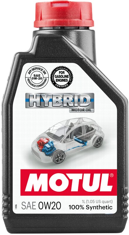 Моторное масло Motul NGEN Hybrid SAE 0W-20, 1 л - Фото 1