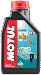 Моторное масло Motul Outboard Tech 4T SAE 10W30, 1 л