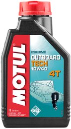 Моторное масло Motul Outboard Tech 4T SAE 10W40, 1 л