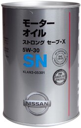 Моторное масло Nissan Strong Save X 5W-30, 1 л