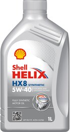 Моторное масло Shell Helix HX8 Synthetic 5W-40, 1 л
