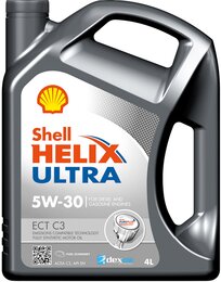 Моторное масло Shell Helix Ultra ECT C3 5W-30, 4 л