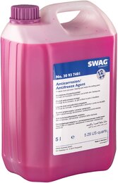 Конц. антифриза сиреневый Swag 30937401 Antifreeze Agent (G12++), 5 л