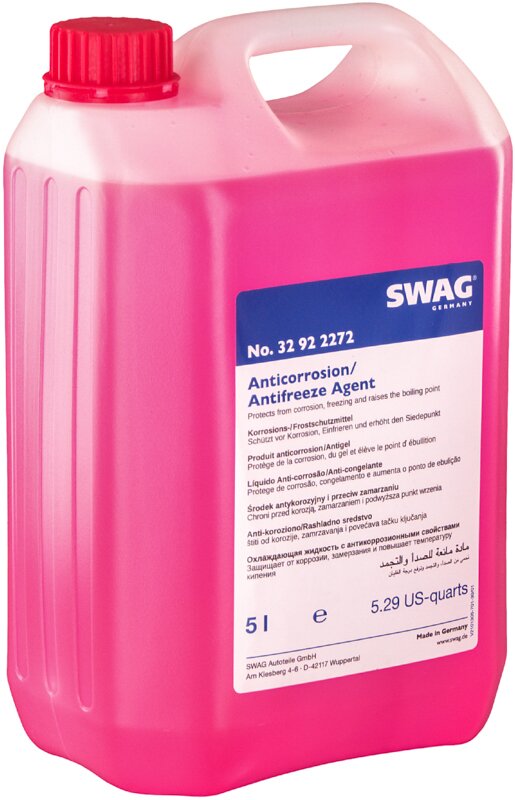 Конц. антифриза красный Swag 32922272 Antifreeze Agent (G12), 5 л - Фото 1 Конц. антифриза красный Swag 32922272 Antifreeze Agent (G12), 5 л - Фото 1
