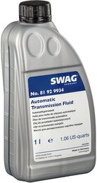 Жидкость для АКПП Swag 81929934 ATF (красная), 1 л