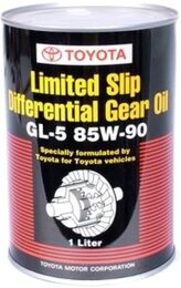 Транс. масло Toyota Hypoid Gear Oil LSD (SAE 85W-90), 1 л
