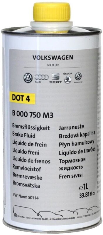 Тормозная жидкость VAG B000750M3 Brake Fluid, 1 л купити у Дніпрі, ціна на  автозапчастини з доставкою по Україні в магазині