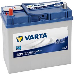 Аккумулятор Varta Blue Dynamic B33 45 A-h 330 A (+-, L) Asia тонкие клеммы