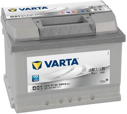 Аккумулятор Varta Silver Dynamic D21 61 A-h 600 A (-+, R)