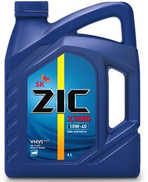 Дизельное моторное масло ZIC X5000 10W-40, 6 л