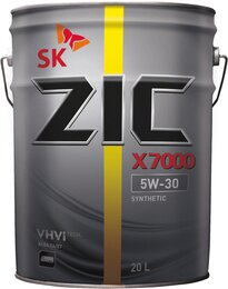 Дизельное моторное масло ZIC X7000 5W-30, 20 л