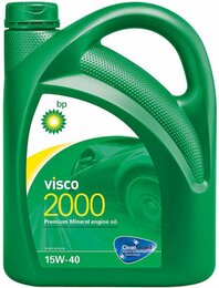 Минеральное моторное масло BP Visco 2000 A3/B3 15W-40, 4 л