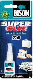 Профессиональный суперклей Bison Super Glue, 7,5 мл