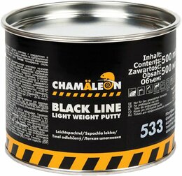 Шпатлевка легкая со стекловолокном Chamaleon Light Weight Putty 533, 1 л