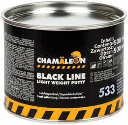 Шпатлевка легкая со стекловолокном Chamaleon Light Weight Putty 533, 500 мл