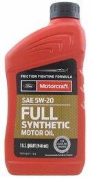 Моторное масло Ford-Motorcraft SAE 5W-20 Full Synthetic, 0,946 л