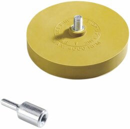 Диск для снятия следов клея с адаптером Indasa Eraser Wheel Kit
