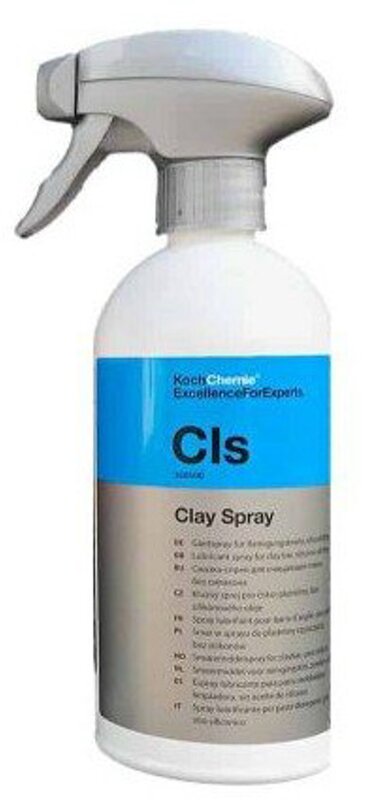 Лубрикант для полировальной глины KochChemie Cls Clay Spray, 500 мл - Фото 1 Лубрикант для полировальной глины KochChemie Cls Clay Spray, 500 мл - Фото 1