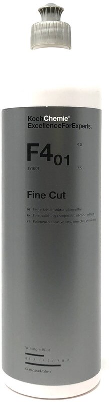 Паста для машинной полировки KochChemie F4.01 Fine Cut, без силикона, 1 л - Фото 1