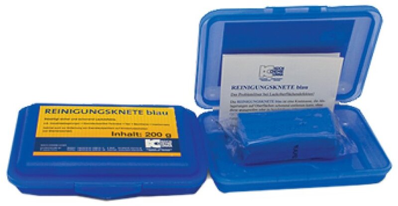 Полировочная чистящая глина KochChemie Reinigungsknete Blau, синяя, 200 г - Фото 1 Полировочная чистящая глина KochChemie Reinigungsknete Blau, синяя, 200 г - Фото 1