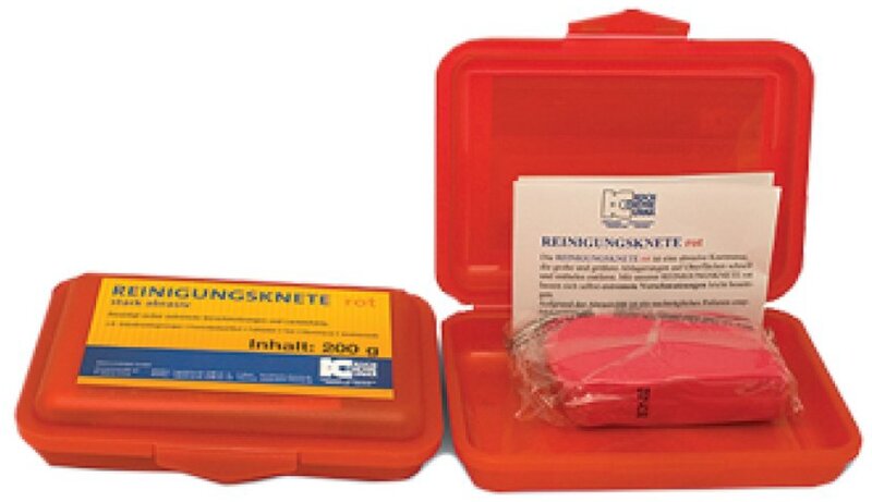 Полировочная чистящая глина KochChemie Reinigungsknete Rot, красная, 200 г - Фото 1 Полировочная чистящая глина KochChemie Reinigungsknete Rot, красная, 200 г - Фото 1