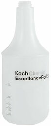 Бутылка пластиковая мерная с резьбой KochChemie, 1 л