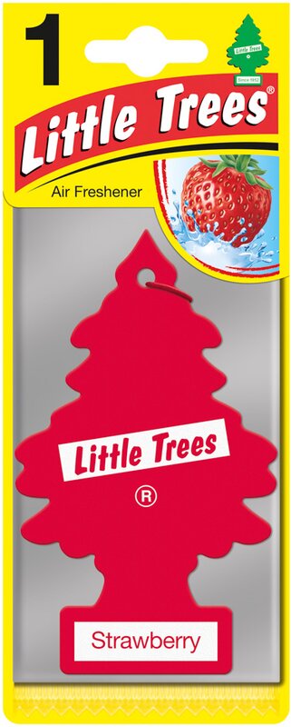 Освежитель воздуха Little Trees Strawberry "Клубника", 5 г - Фото 1