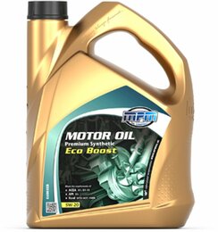 Синтетическое моторное масло MPM Motor Oil Premium Synthetic Ecoboost 5W-20, 5 л