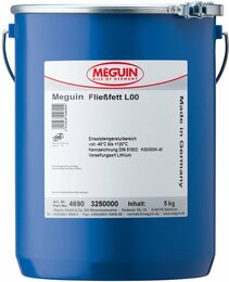 Смазка для централизованных систем Meguin Fliessfett L00, 5 кг