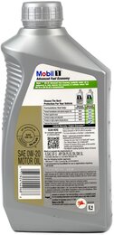 Моторное масло Mobil 1 0W-20 Advanced Full Synthetic Fuel Economy, 1 л - Фото 2