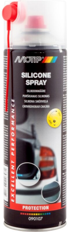 Силиконовая смазка Motip Siliсonу Spray, 500 мл - Фото 1 Силиконовая смазка Motip Siliсonу Spray, 500 мл - Фото 1