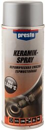 Аэрозольная керамическая термостойкая смазка Presto Keramik Spray, 400 мл