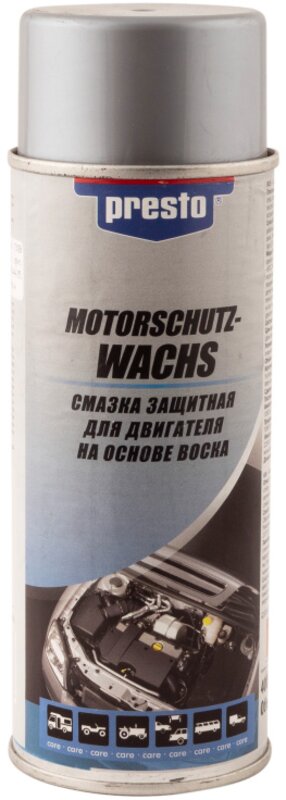 Защитная смазка для двигателя на основе воска Presto Motorschutz Wachs, 400 мл - Фото 1
