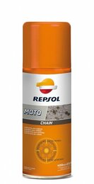 Смазка для цепей мототехники с тефлоном Repsol Moto Chain Dry, 400 мл
